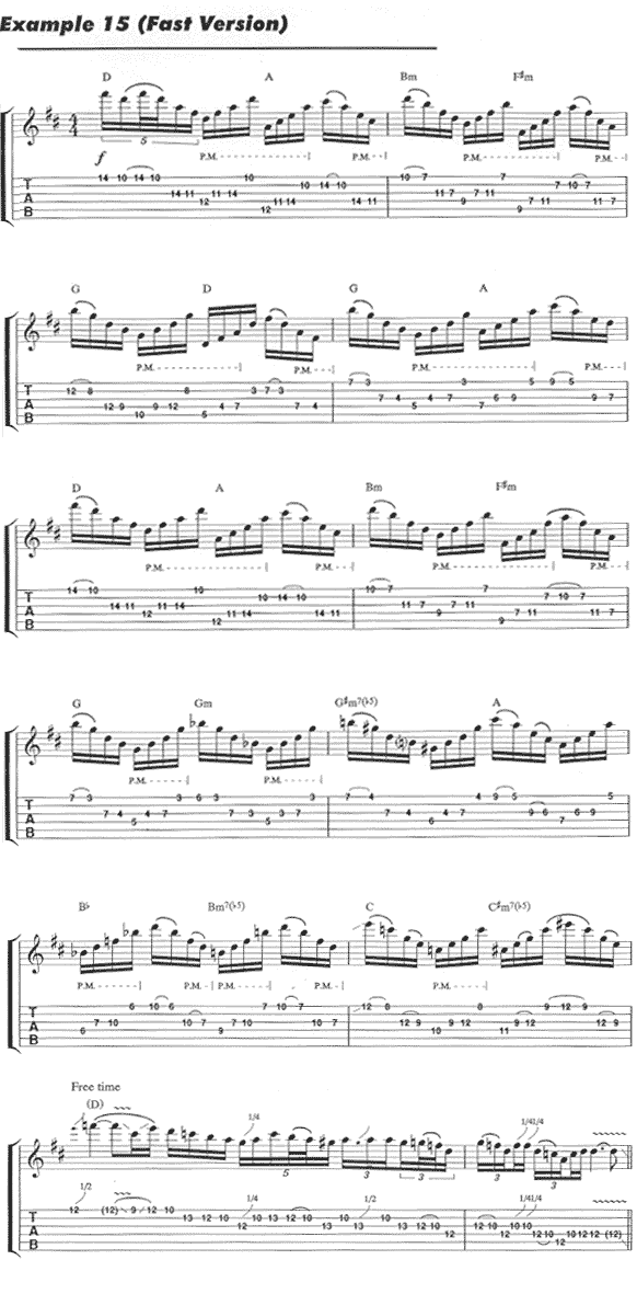 Paul Gilbert - Example 15 (Fast Version)