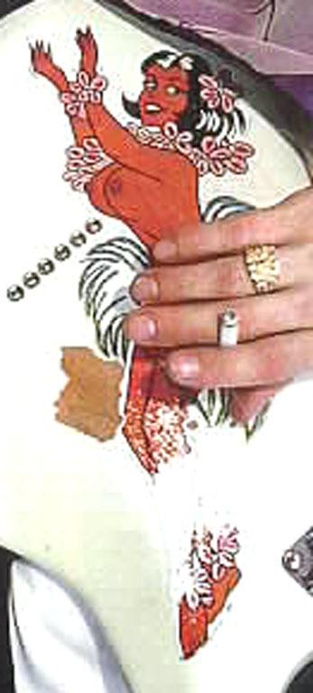 Задняя сторона дэки Charley